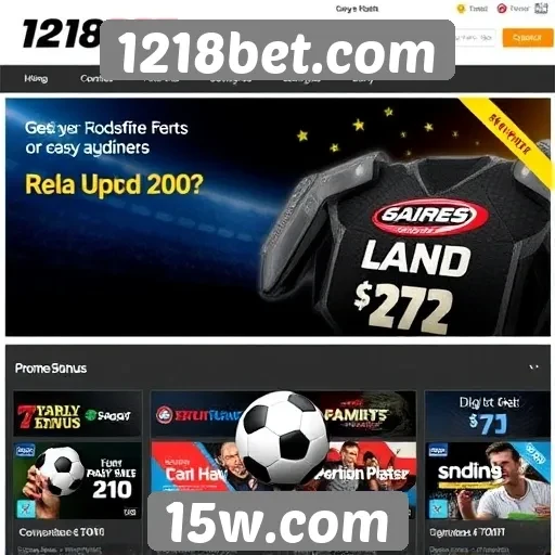 Estratégias de bônus e promoções do 1218bet.com